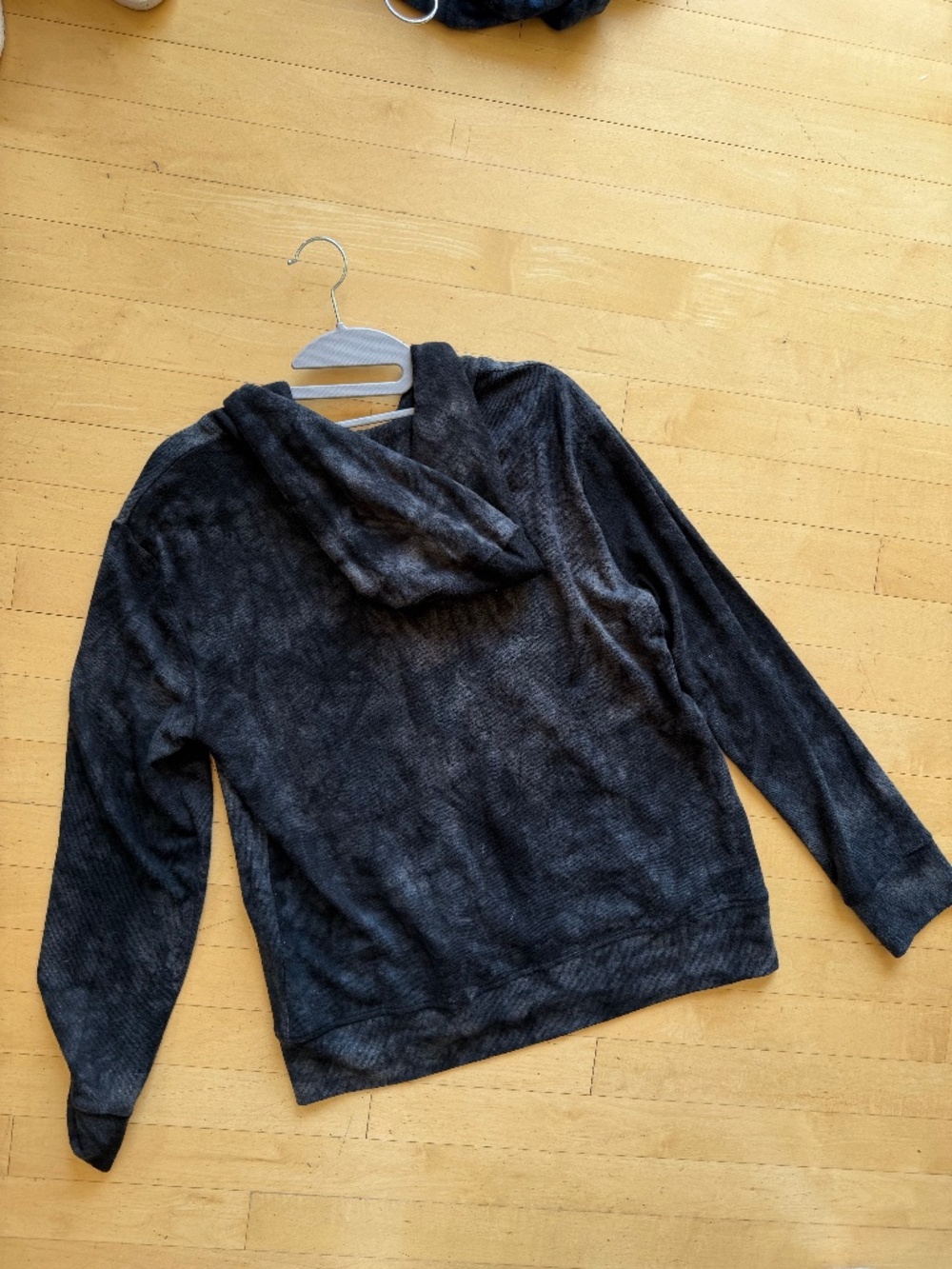 French Kyss Brushed Navy hoodie, M, CB2590 - Picture 3 of 3